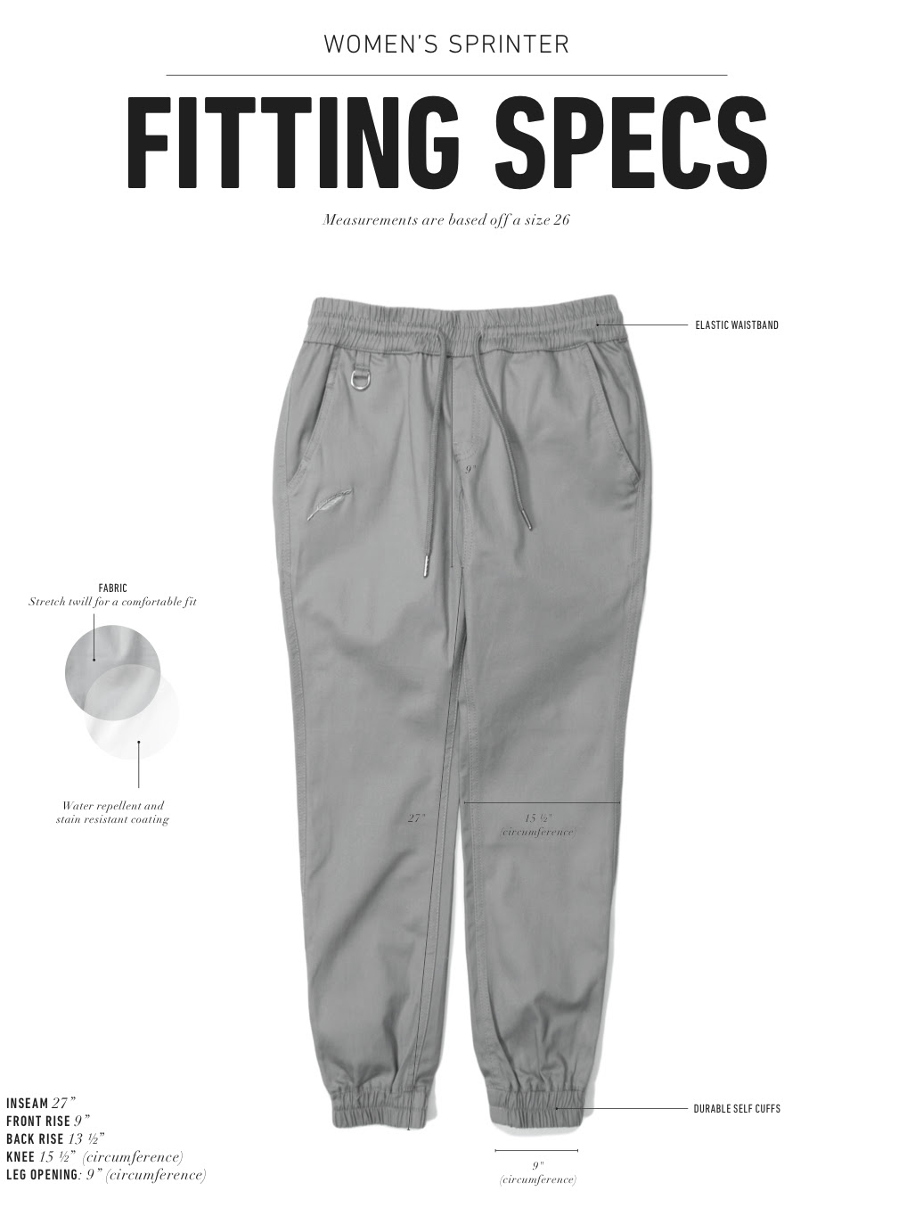 Publish Brand präsentiert: Women's Sprinter Jogger Pants