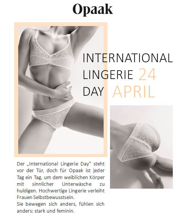 Opaak International Lingerie Day – 1